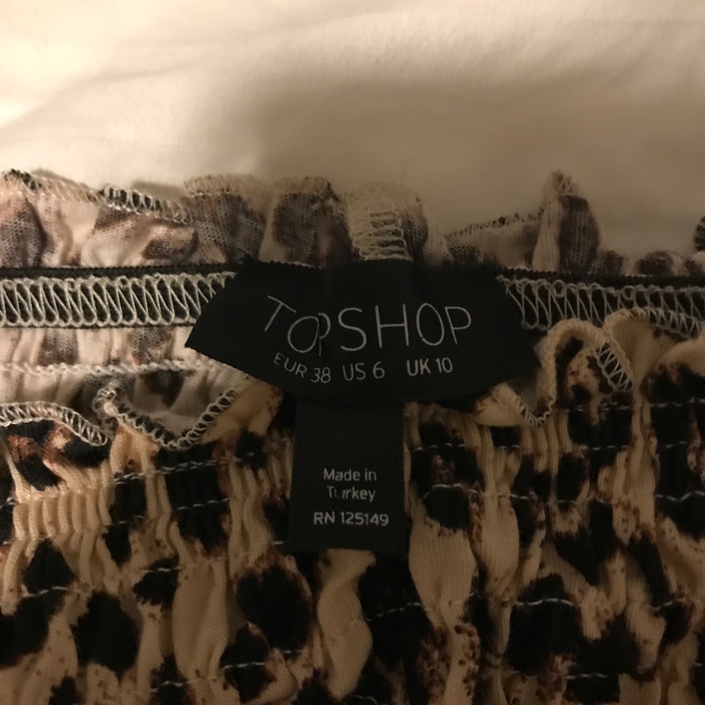 Cheetah print top